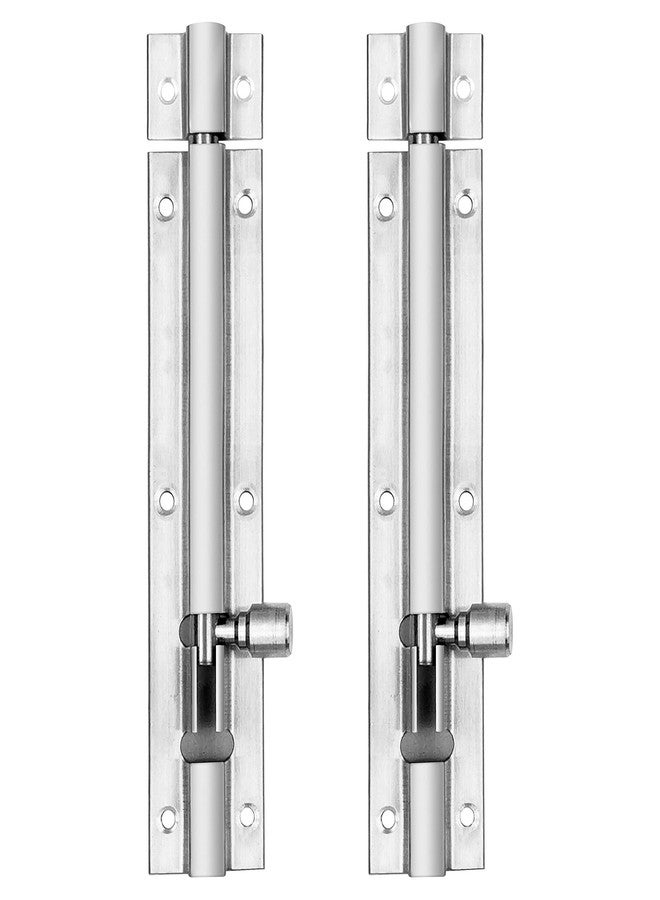 أتلانتيك مزلاج برج أتلانتيك موردن بلين 6 بوصة (ستانلس ستيل، لونان فضيان، عبوة من قطعتين) - Image 1